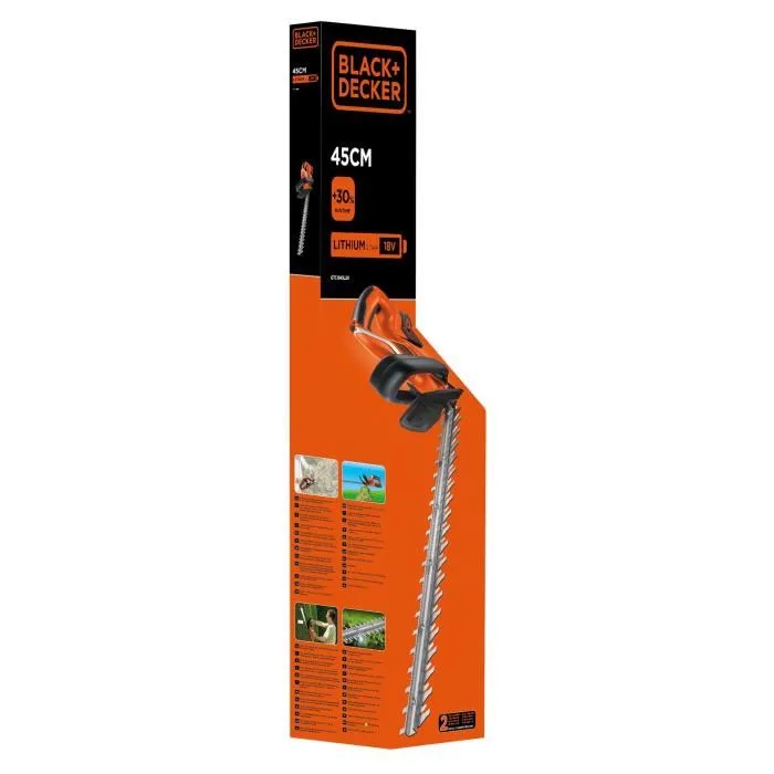 BLACK & DECKER Cortacésped Inalámbrico 45 cm 18V Litio 5