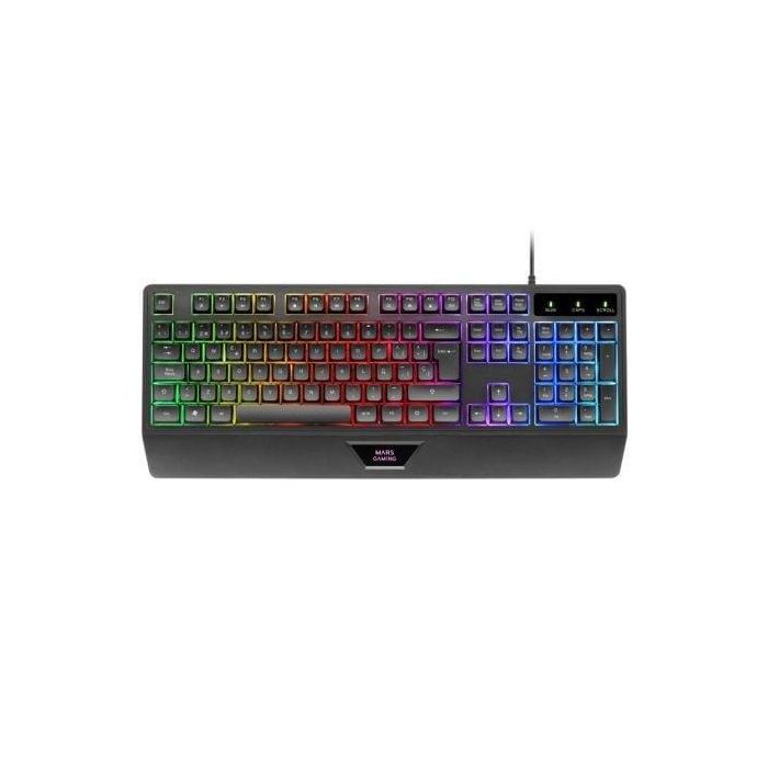Mars Gaming MCP124 Pack Gaming 3 en 1 - Teclado H-Mech Ergonómico, Ratón Óptico RGB 3200 DPI, Alfombrilla Nanotextil - Negro, Multiplataforma 1 Mars Gaming MCP124 Pack Gaming 3 en 1 - Teclado H-Mech Ergonómico, Ratón Óptico RGB 3200 DPI, Alfombrilla Nanotextil - Negro, Multiplataforma 1