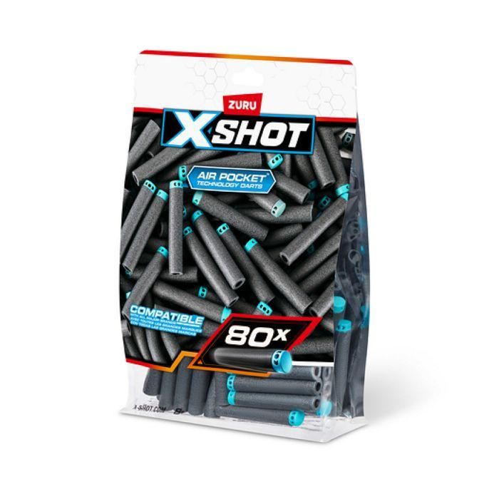 ZURU AAAAN68902 Juguete XSHOT Dardos de Espuma 80 Unidades para Niños a partir de 8 Años 2