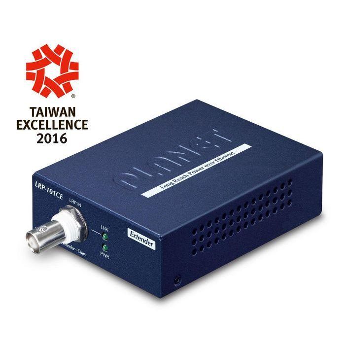 Planet 1-Port Long Reach PoE over Coaxial Extender