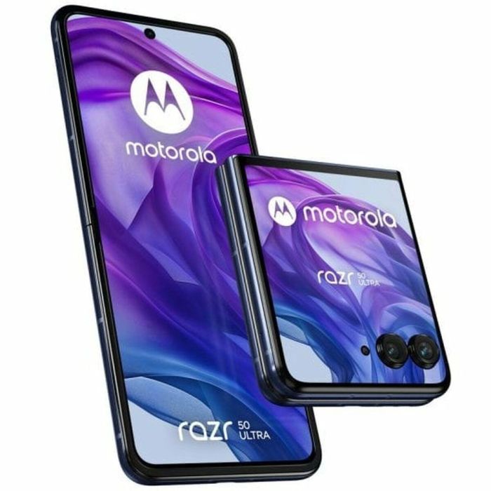 Motorola razr 50 Ultra Smartphone Plegable 5G 512GB 12GB RAM, Pantalla 6.9" pOLED 165Hz, Doble Cámara 50MP, Android 14, Azul Medianoche Motorola razr 50 Ultra Smartphone Plegable 5G 512GB 12GB RAM, Pantalla 6.9" pOLED 165Hz, Doble Cámara 50MP, Android 14, Azul Medianoche