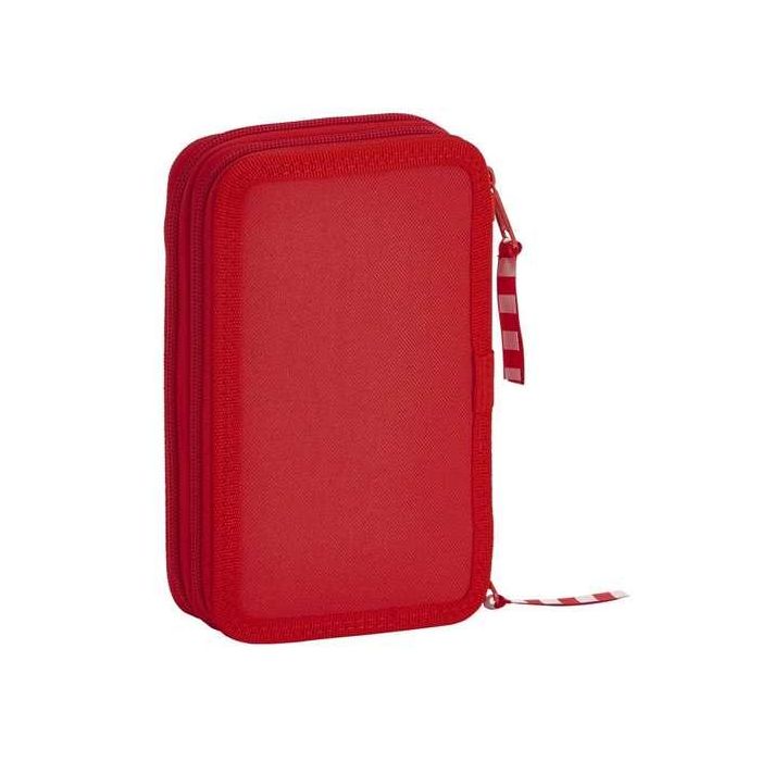 Safta Plumier Doble Pequeño 28 Piezas Real Sporting 12,5x19,5x4 cm 3