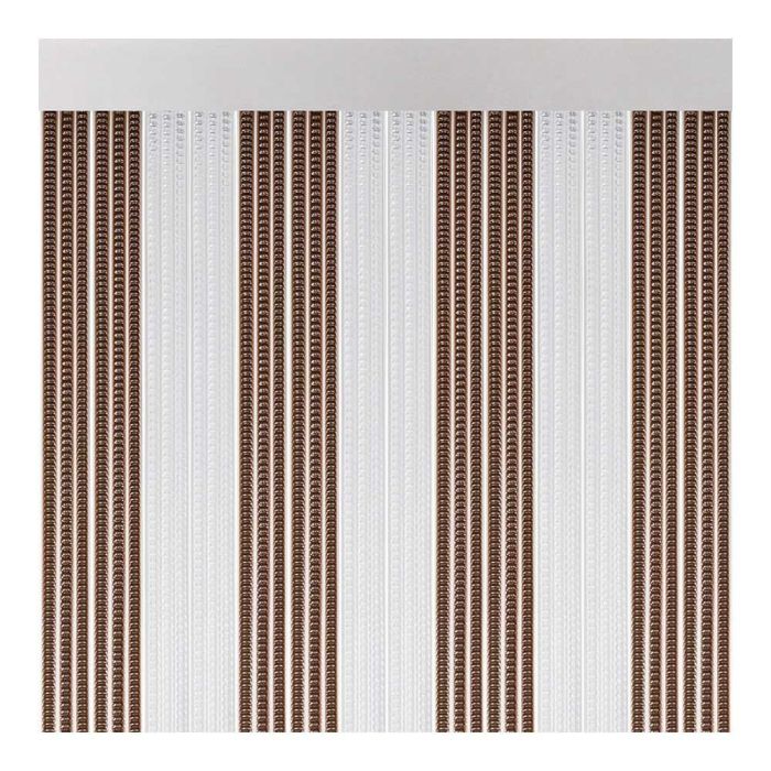 Acudam Cortina para puerta modelo Lisboa color marrón/cristal 90x210cm m63185, anti-insectos 0 Acudam Cortina para puerta modelo Lisboa color marrón/cristal 90x210cm m63185, anti-insectos 0