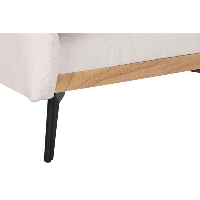 Sofá Cama DKD Home Decor Crema Metal Scandi 74 x 85 x 90 cm 4