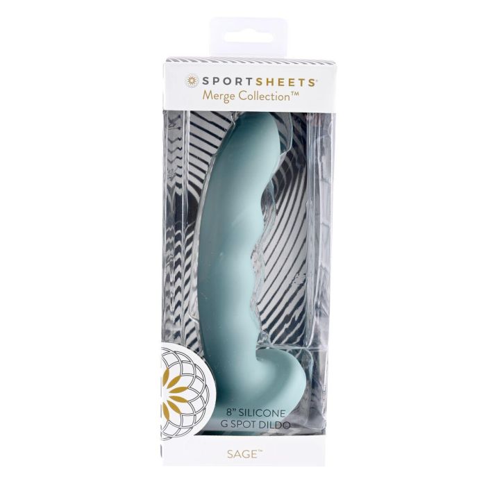 Vibrador Punto G Sportsheets Merge Collection Azul 1 Vibrador Punto G Sportsheets Merge Collection Azul 1