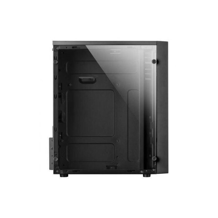 Mars Gaming MCM Caja PC Gaming Micro ATX / Mini-ITX Negra con Ventana Lateral e Iluminación LED RGB Control 3