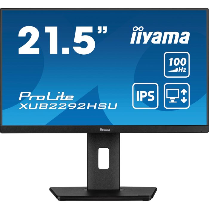 Iiyama ProLite XUB2292HSU-B6 Monitor 21.5" Full HD IPS 100Hz 0.4ms Mate Negro Altavoces Pivotante 1 Iiyama ProLite XUB2292HSU-B6 Monitor 21.5" Full HD IPS 100Hz 0.4ms Mate Negro Altavoces Pivotante 1