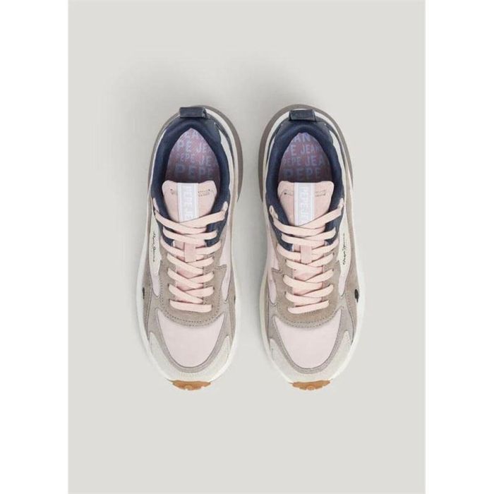 Zapatillas Deportivas Mujer Pepe Jeans Winslow Serie Beige M 3