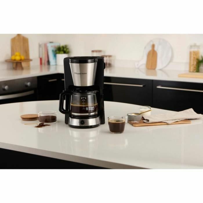 Russell Hobbs RUS5038061163834 Cafetera 1.25 L Negra / Acero Inoxidable 5 Russell Hobbs RUS5038061163834 Cafetera 1.25 L Negra / Acero Inoxidable 5