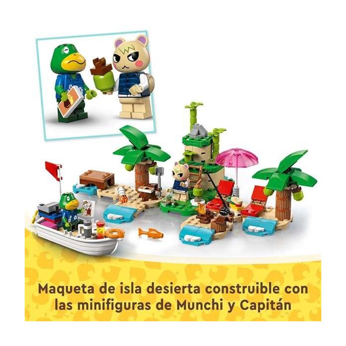 Juego de construccion paseo en barca con el capitán lego animal crossing 10