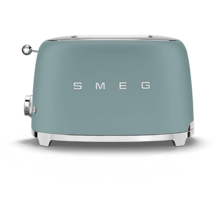 Smeg TSF01EGMEU Tostador 2 rebanadas, 950W, Smaragdgrün mate, para descongelar y recalentar 4 Smeg TSF01EGMEU Tostador 2 rebanadas, 950W, Smaragdgrün mate, para descongelar y recalentar 4