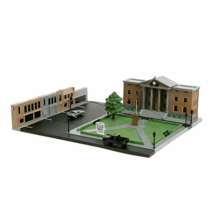 Nano escenario regreso al futuro - diorama plaza de la corte de hill valley 8 Nano escenario regreso al futuro - diorama plaza de la corte de hill valley 8