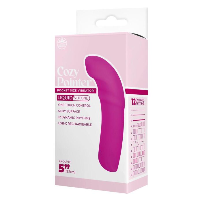 Vibrador Punto G NMC Rojo 12,7 cm 1 Vibrador Punto G NMC Rojo 12,7 cm 1
