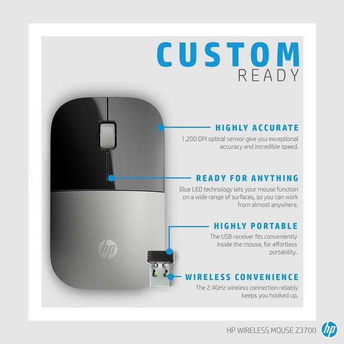 HP Z3700 Blue Wireless Mouse 5 HP Z3700 Blue Wireless Mouse 5