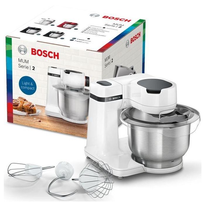 Bosch MUMS2EW00 Robot de Cocina, 700W, 3.8L, Blanco 1 Bosch MUMS2EW00 Robot de Cocina, 700W, 3.8L, Blanco 1