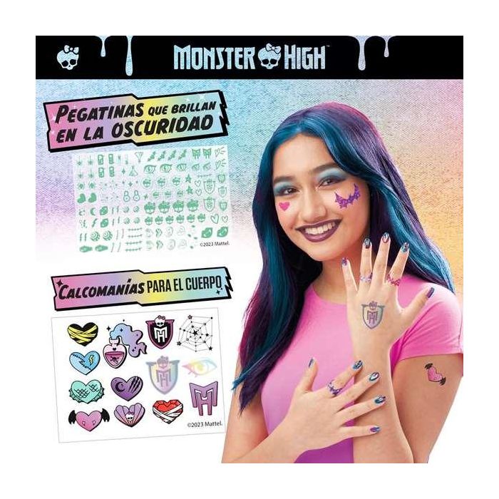 Estudio de uñas monster high glam ghoulish con accesorios 5 Estudio de uñas monster high glam ghoulish con accesorios 5