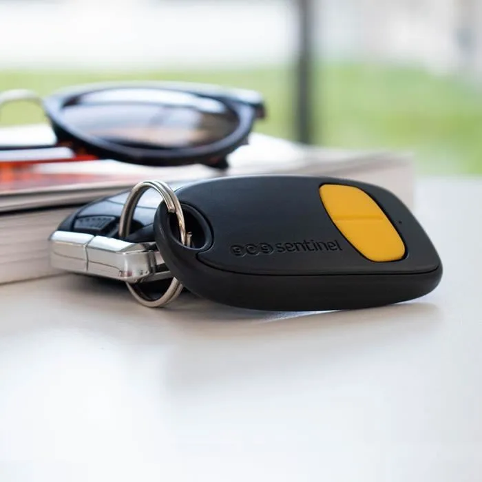 SCS Sentinel SimplyControl Mando a distancia de 2 canales - Amarillo, alcance 40m, frecuencia 433,92 MHz 3