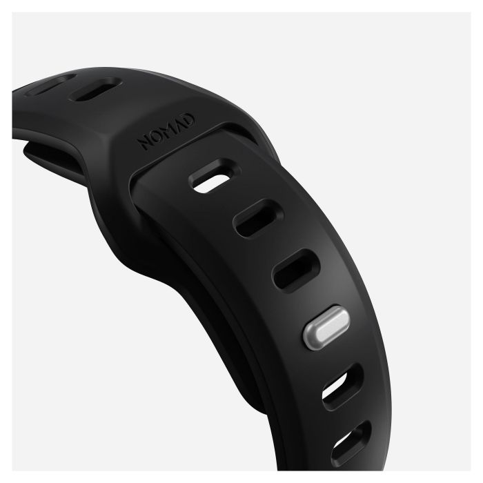 Nomad Tempo Band - Correa de Caucho para Apple Watch Series 7/8/SE y más, 45mm / 46mm, Negro 3