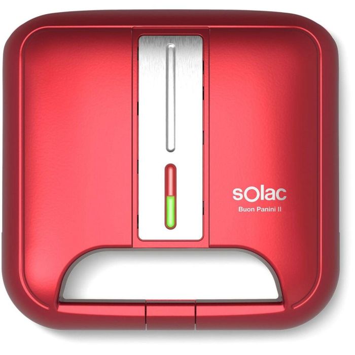 Sandwichera Solac SD5058 Rojo 750 W Sandwichera Solac SD5058 Rojo 750 W