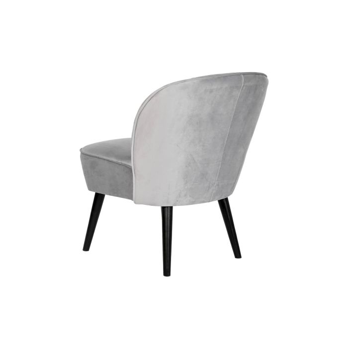 DKD Home Decor Butaca Gris Negro 66 x 76 x 59 cm Poliester y Madera 5