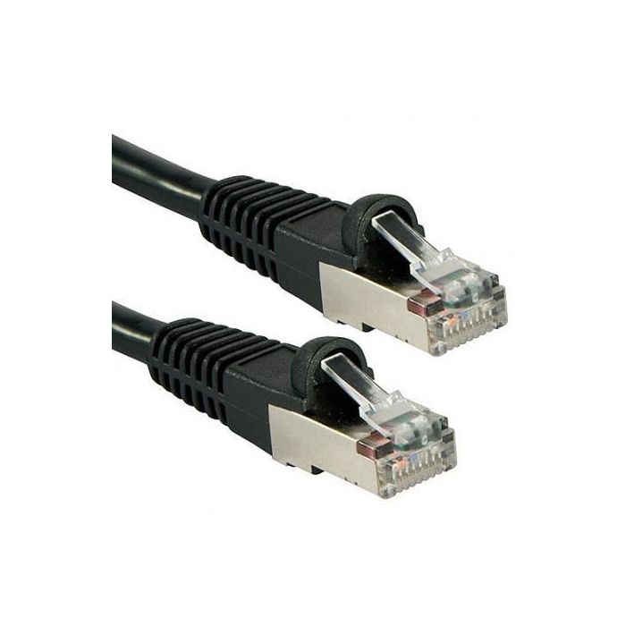 Lindy Cat.6A S/FTP PIMF LSOH, Black, 2m Lindy Cat.6A S/FTP PIMF LSOH, Black, 2m