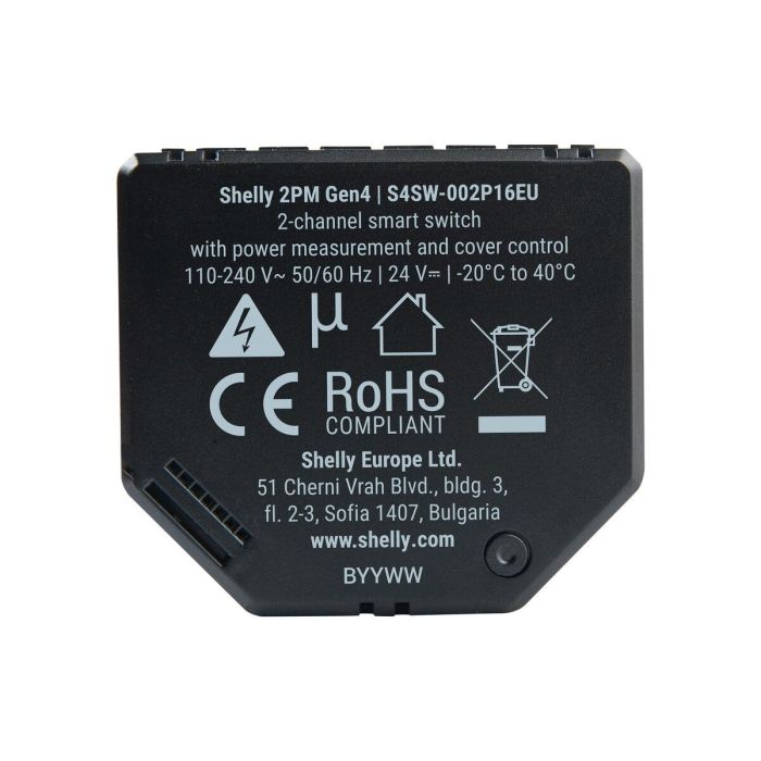 Shelly Relais 2PM Gen4 4er Pack 4