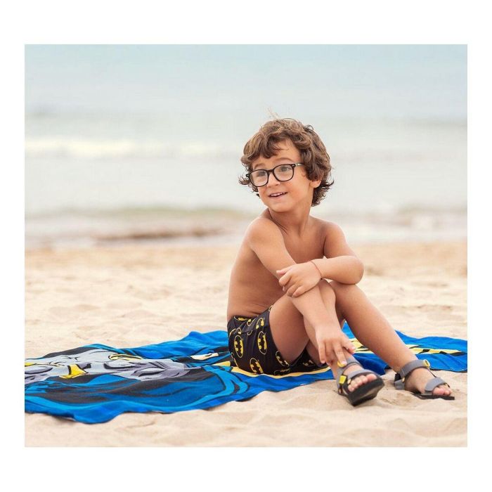 Sandalias Infantiles Batman Negro 4