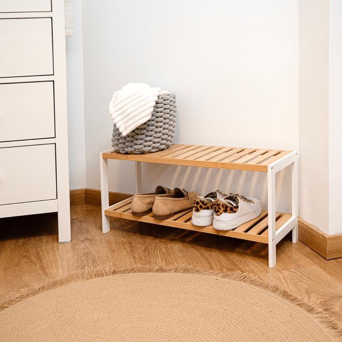 Vinthera Zapatero Bambú Moa 69x24,50x31 cm Madera 1 Vinthera Zapatero Bambú Moa 69x24,50x31 cm Madera 1