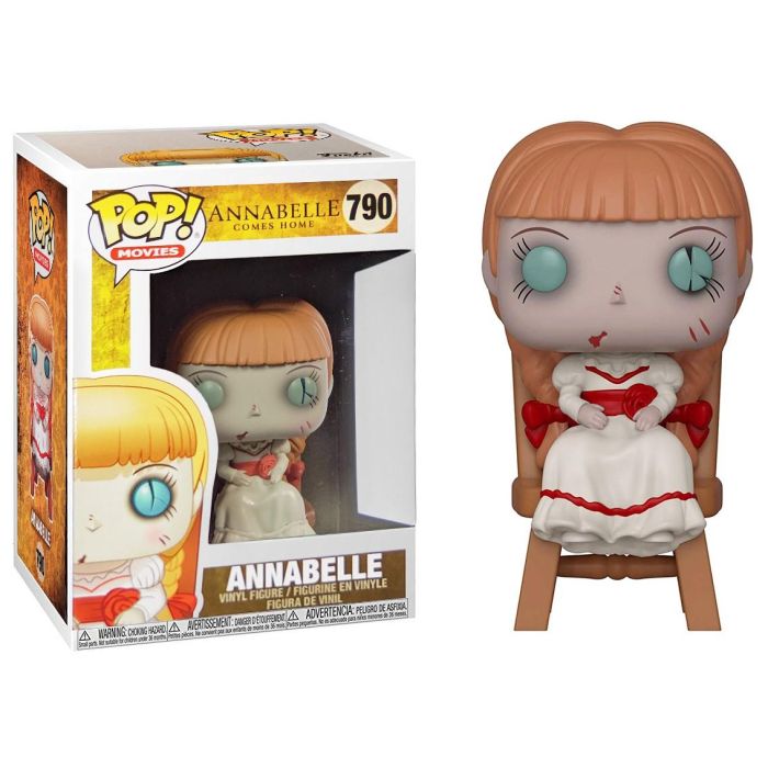 Funko Pop Cine Annabelle Sentada - Figura de Vinilo de 9cm con Caja Original Funko Pop Cine Annabelle Sentada - Figura de Vinilo de 9cm con Caja Original