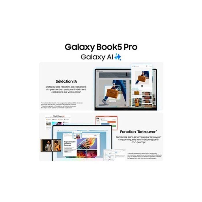 Portátil - SAMSUNG - Galaxy Book5 Pro - 14 - Intel Core Ultra 7 - 16 GB RAM - 512 GB SSD - Gris 2 Portátil - SAMSUNG - Galaxy Book5 Pro - 14 - Intel Core Ultra 7 - 16 GB RAM - 512 GB SSD - Gris 2