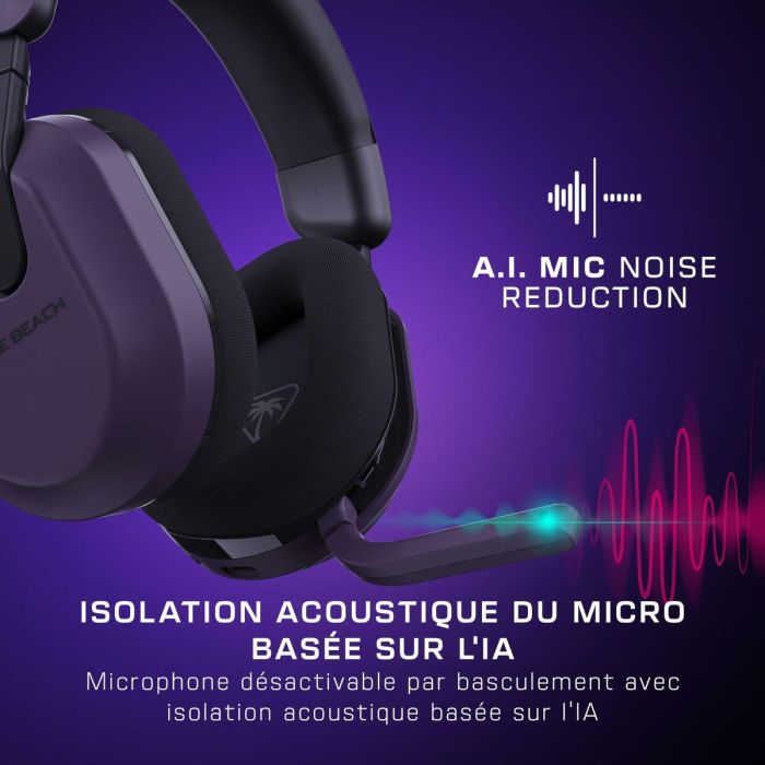 Turtle Beach TBS-2102-45 Stealth 600 Gen 3 Auriculares inalámbricos para juegos - XB - Morado 23