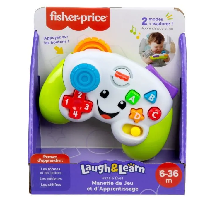Fisher-Price HXB63 Controlador de Juegos y Aprendizaje Risa y Activo 5