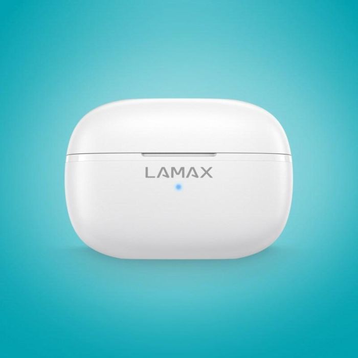 LAMAX In-Ear Clips1 Play white BT 5.3 Akku 35 Std. retail 1