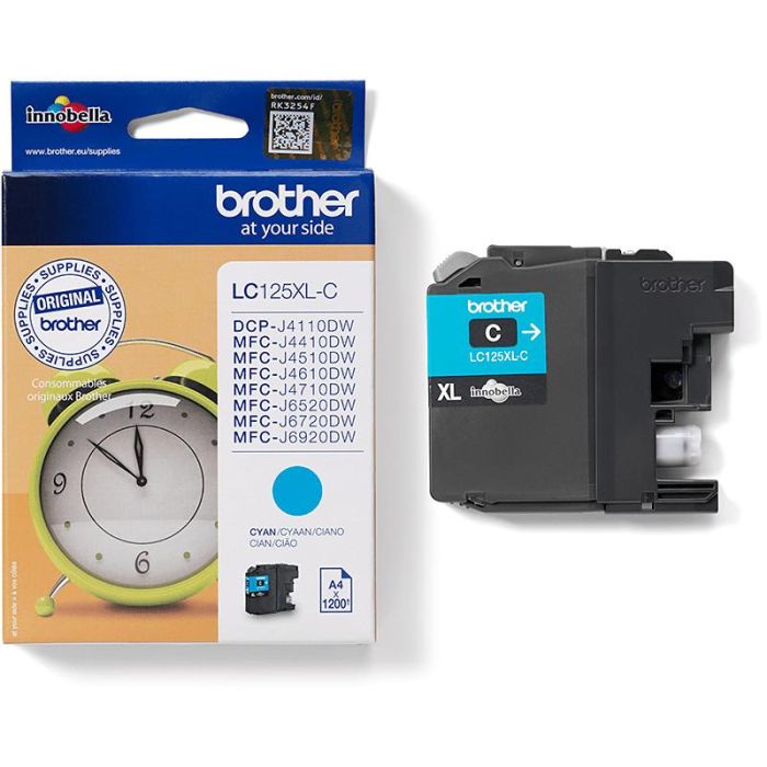 Brother MFC-J4410DW-J4510DW Tinta Cian Blister 1.200 Páginas 1 Brother MFC-J4410DW-J4510DW Tinta Cian Blister 1.200 Páginas 1