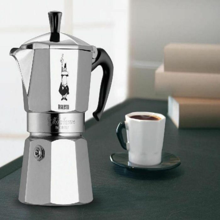 Cafetera Italiana Bialetti 0001165/X4 Plateado Metal Acero Inoxidable Aluminio 1 L 21