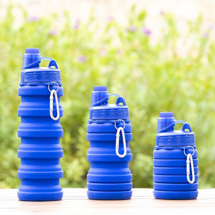 Botella Plegable de Silicona Bentle InnovaGoods 14 Botella Plegable de Silicona Bentle InnovaGoods 14