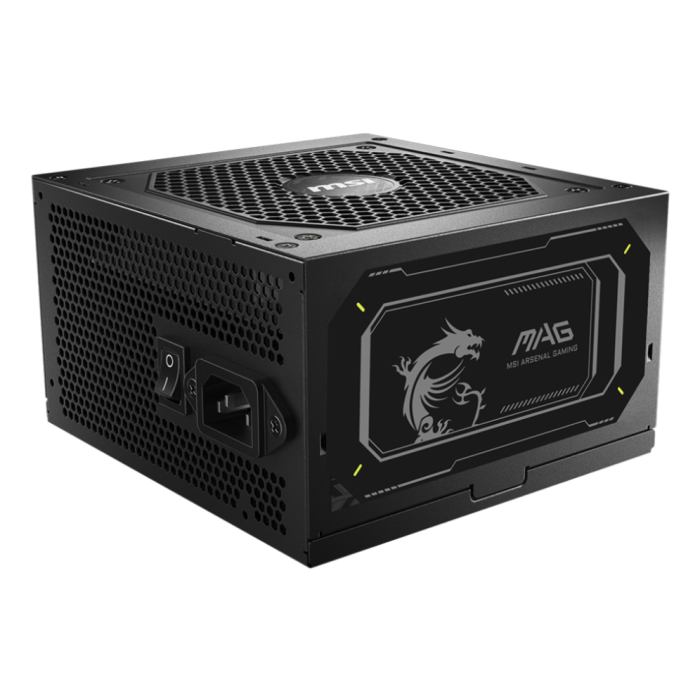 MSI MAG A750GL PCIE5 II unidad de fuente de alimentación 750 W 20+4 pin ATX ATX Negro MSI MAG A750GL PCIE5 II unidad de fuente de alimentación 750 W 20+4 pin ATX ATX Negro
