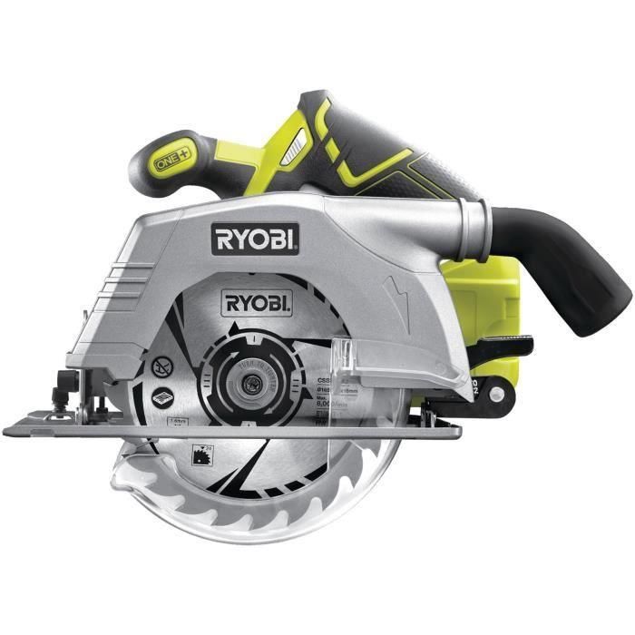Sierra circular RYOBI de 18 voltios - hoja de 165 mm Sierra circular RYOBI de 18 voltios - hoja de 165 mm