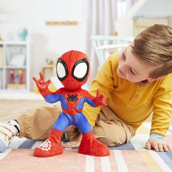 Hasbro F6722 Figura Electrónica Spidey Marvel: Canta, Baila, Gatea. Con Sonidos, Frases y 2 Canciones. Idiomas Español, Inglés y Más +3 años 14 Hasbro F6722 Figura Electrónica Spidey Marvel: Canta, Baila, Gatea. Con Sonidos, Frases y 2 Canciones. Idiomas Español, Inglés y Más +3 años 14