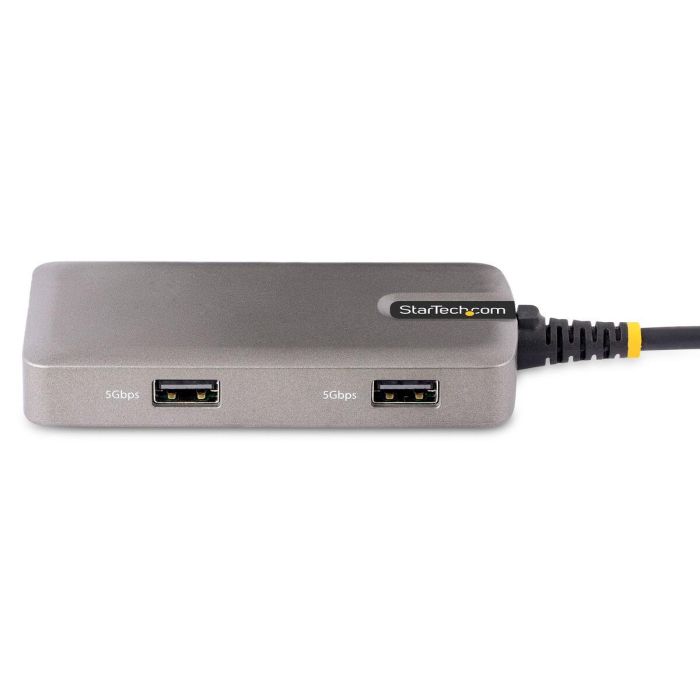 Hub USB Startech 103B-USBC-MULTIPORT 4K Ultra HD Gris 4 Hub USB Startech 103B-USBC-MULTIPORT 4K Ultra HD Gris 4