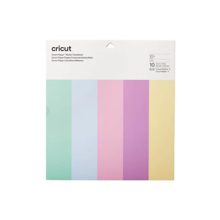 Cricut Libro de pegatinas Sticker Cardstock Pastels, Multicolor, Fácil aplicación, 2008320 0 Cricut Libro de pegatinas Sticker Cardstock Pastels, Multicolor, Fácil aplicación, 2008320 0
