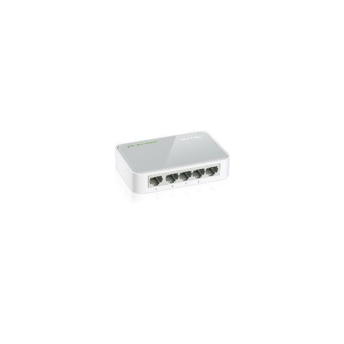 TP-Link TL-SF1005D Switch Ethernet No Administrado 5 Puertos RJ45 Fast 10/100 Mbps 1Gbps Blanco Plug & Play TP-Link TL-SF1005D Switch Ethernet No Administrado 5 Puertos RJ45 Fast 10/100 Mbps 1Gbps Blanco Plug & Play