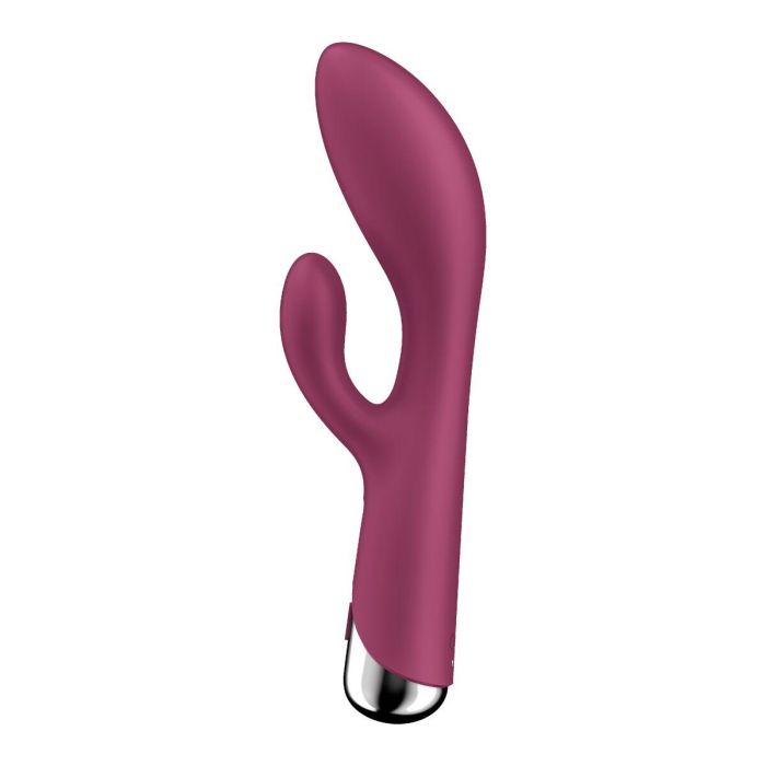 Vibrador Doble Estimulación Satisfyer Spinning Rabbit 1 Rojo 6 Vibrador Doble Estimulación Satisfyer Spinning Rabbit 1 Rojo 6