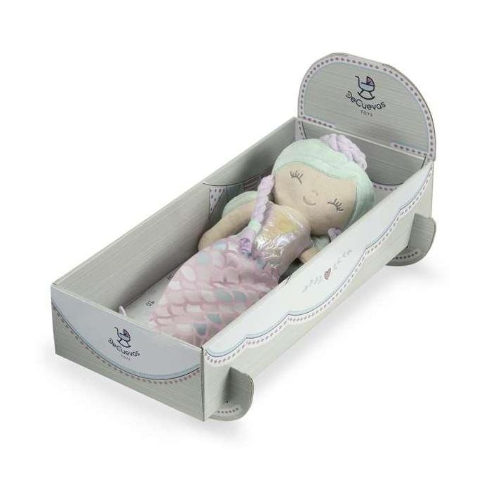 Muñeca ocean fantasy con cuerpo blando. estuche convertible en cuna 36cm 1