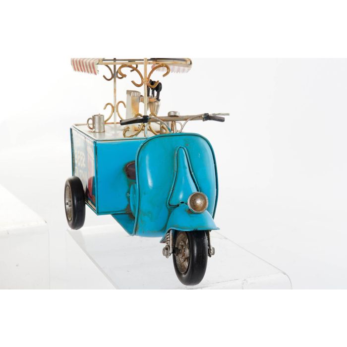 Vehiculo Decoracion Vintage DKD Home Decor Azul Amarillo 15 x 26.5 x 31.5 cm (2 Unidades) 1 Vehiculo Decoracion Vintage DKD Home Decor Azul Amarillo 15 x 26.5 x 31.5 cm (2 Unidades) 1