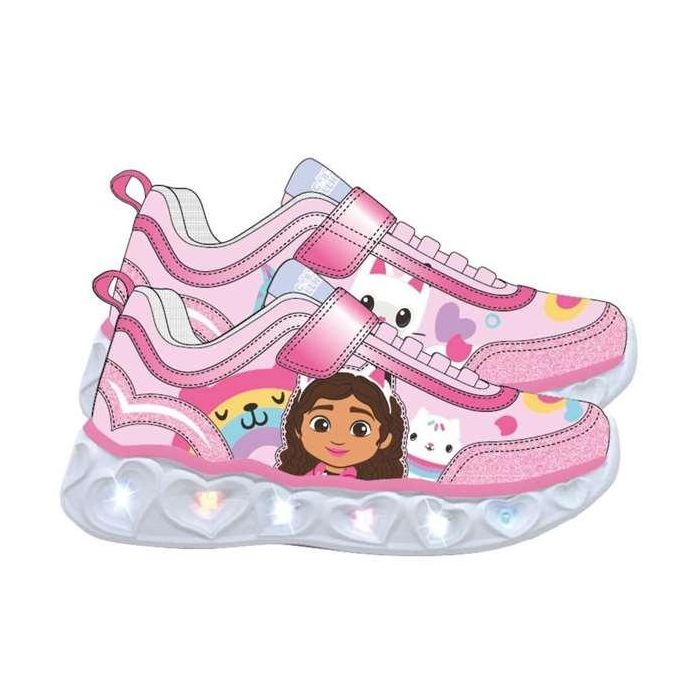 Cerdá T026 Deportiva con Luces Gabby's Dollhouse Suela Ligera EVA Rosa Talla 26 Cerdá T026 Deportiva con Luces Gabby's Dollhouse Suela Ligera EVA Rosa Talla 26