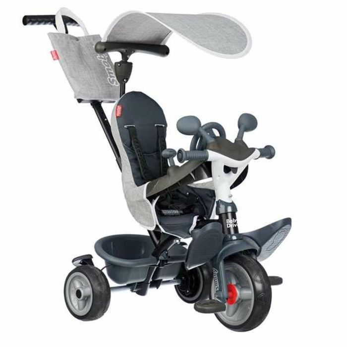 Smoby Triciclo Baby Driver Gris 741503 18 Smoby Triciclo Baby Driver Gris 741503 18
