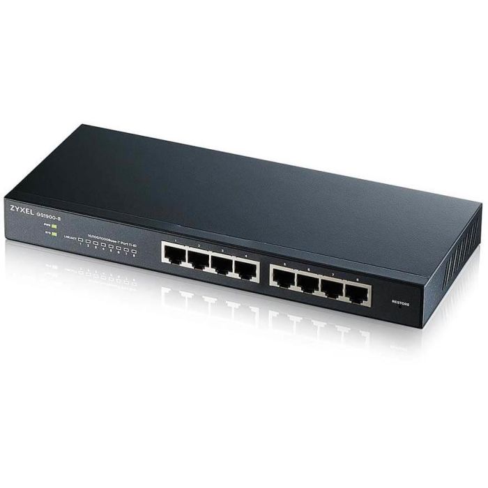 Zyxel GS1900-8 Switch Inteligente Gigabit de 8 Puertos No Gestionado