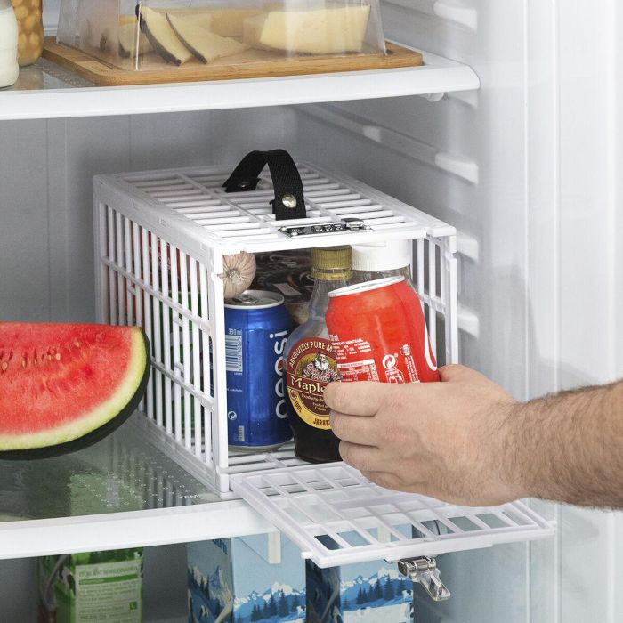 Jaula de Seguridad para Neveras Food Safe InnovaGoods Jaula de Seguridad para Neveras Food Safe InnovaGoods