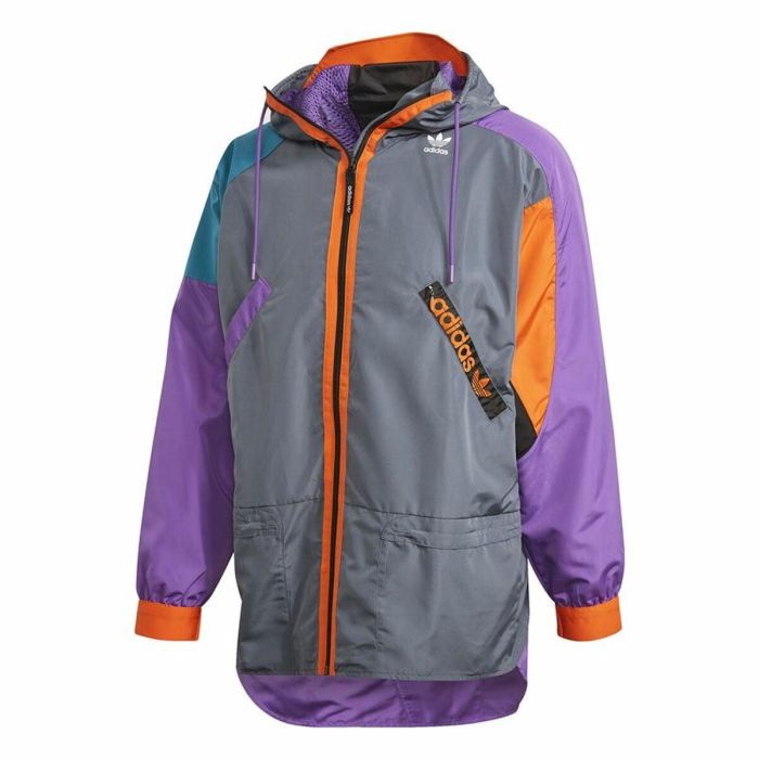 Chaqueta Deportiva para Hombre Adidas Originals Karkaj Gris oscuro 0 Chaqueta Deportiva para Hombre Adidas Originals Karkaj Gris oscuro 0